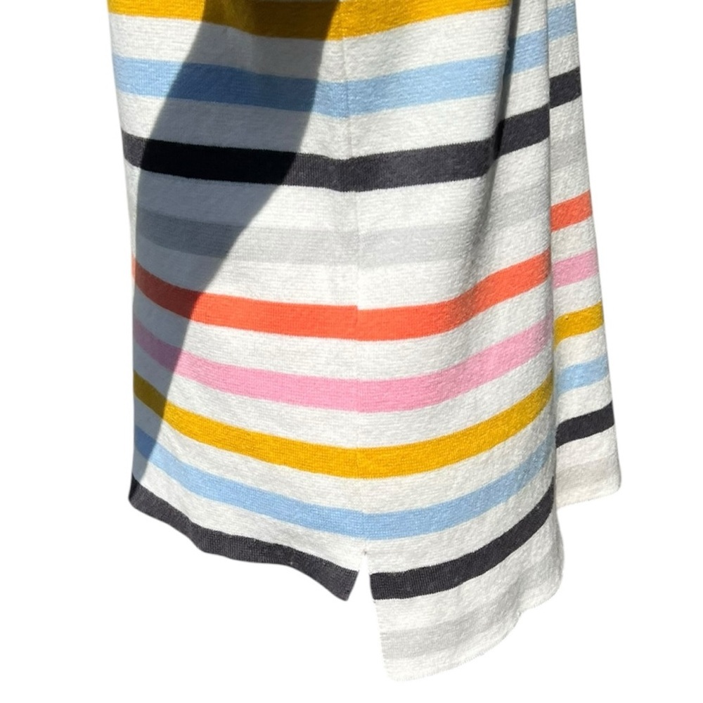 🌻Joules Uma Multicolor Stripe Cotton Wool Blend Knit Pullover Sweater Size 6 - Picture 6 of 10